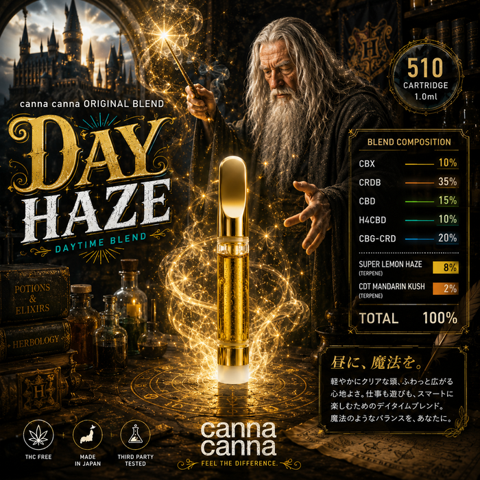 DAY HAZE 510規格1mlリキッドカートリッジ - canna canna