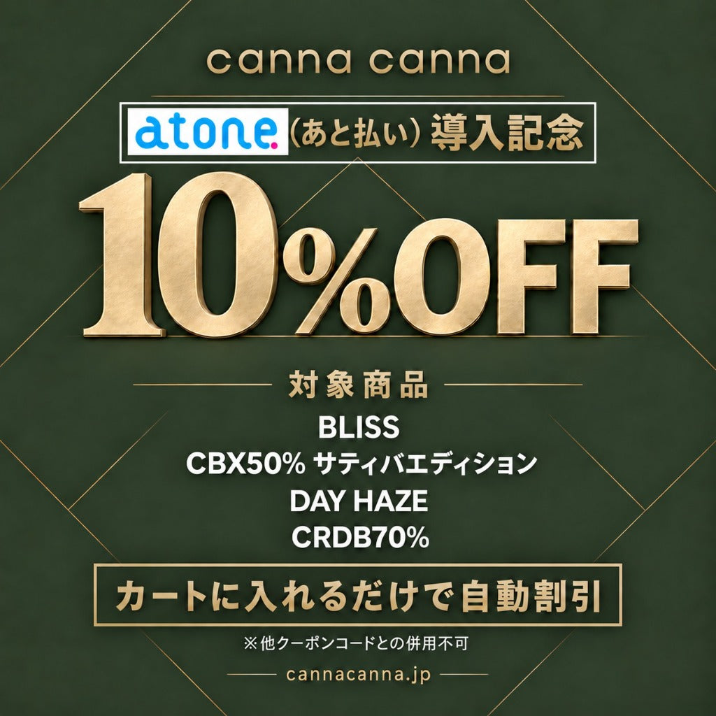 atone（あと払い）導入記念 10%OFF 対象4商品 カートに入れるだけで自動割引
